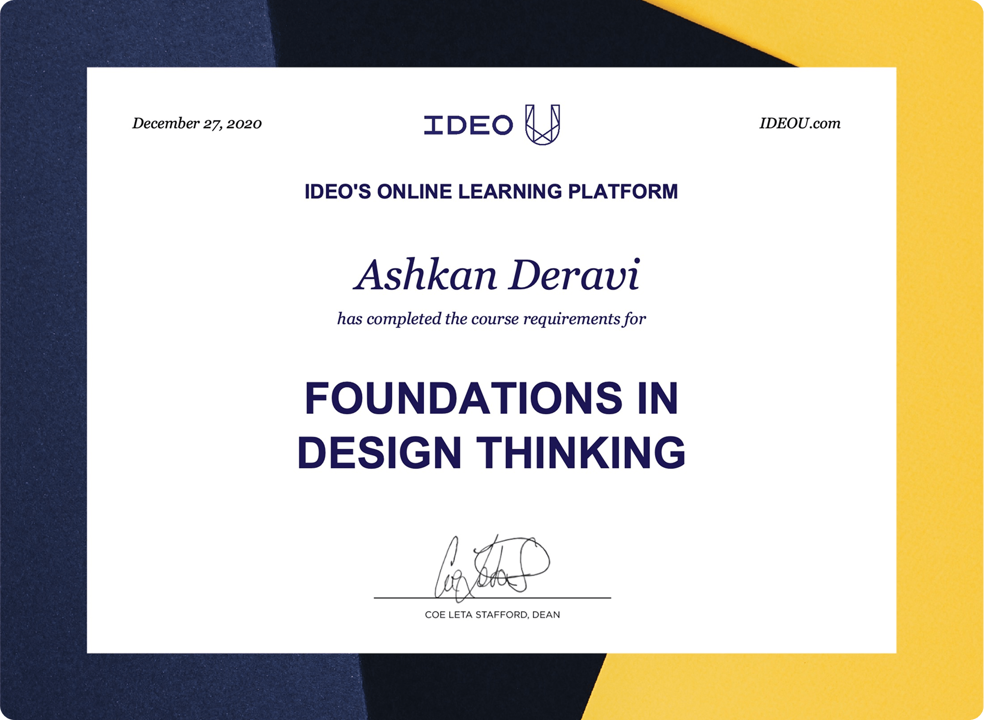 IDEO Foundation Design Thinking