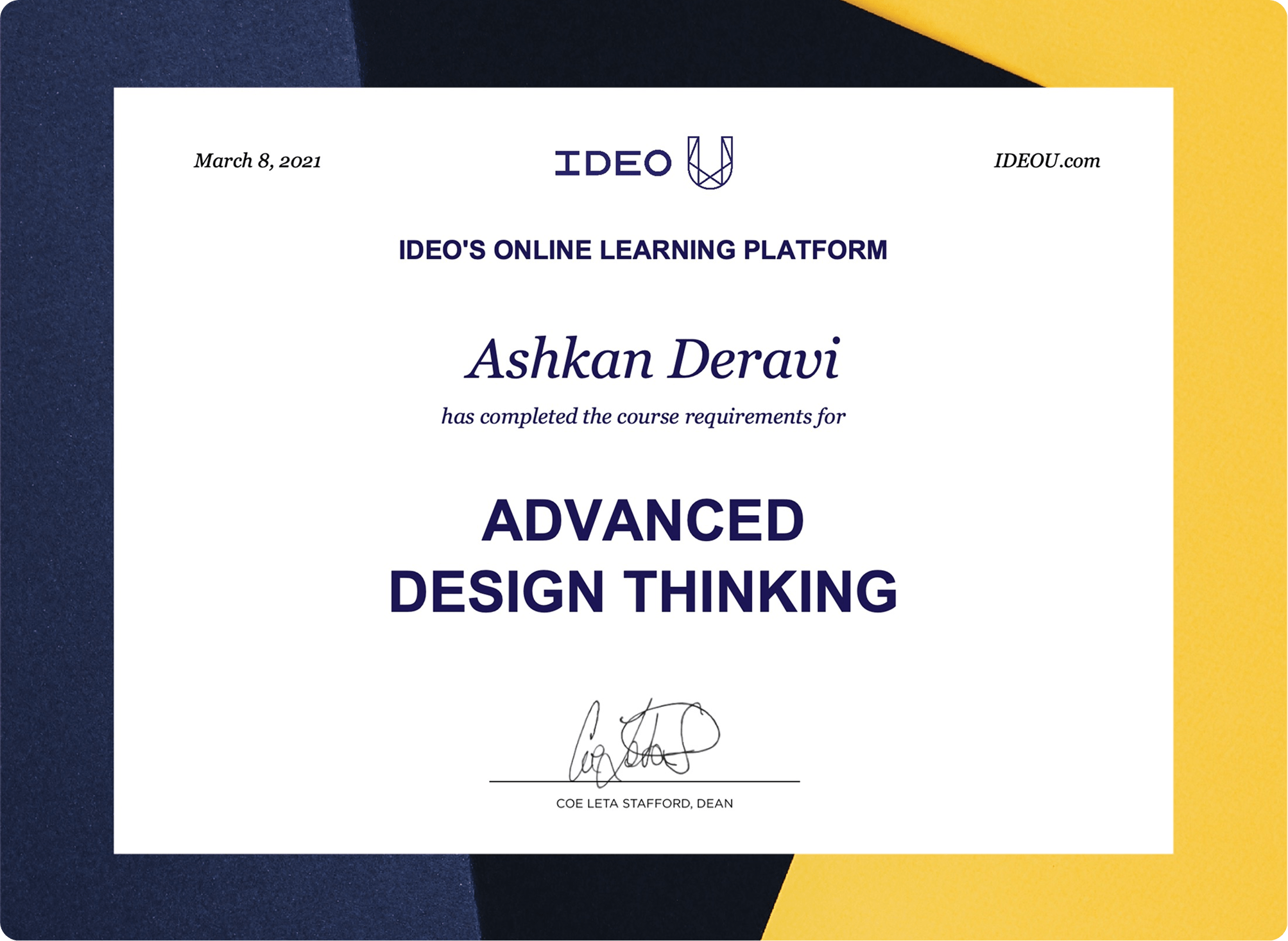 IDEO Advanced Design Thinking