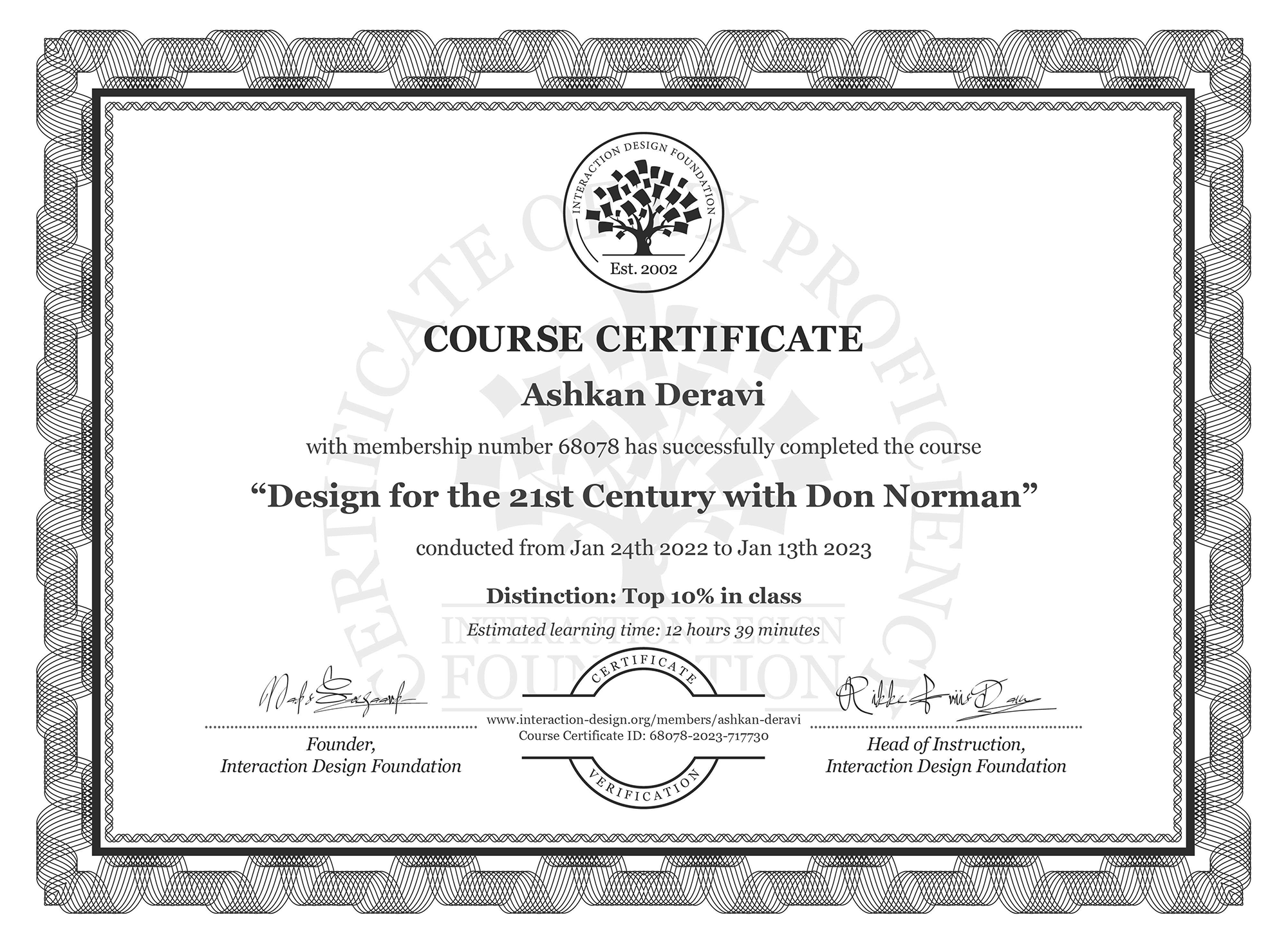 2023 Intraction Design Foundation | Design For The 21st Century